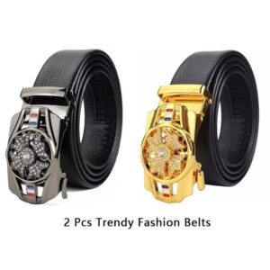 2 piece men's belt